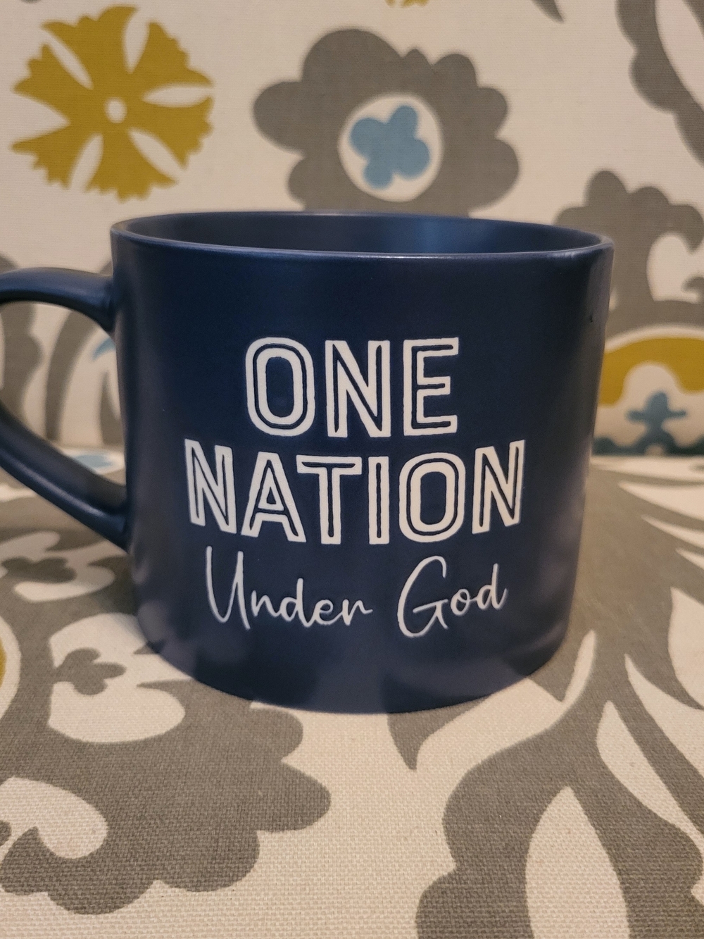 One Nation Under God- Ceramic Mug NWOT